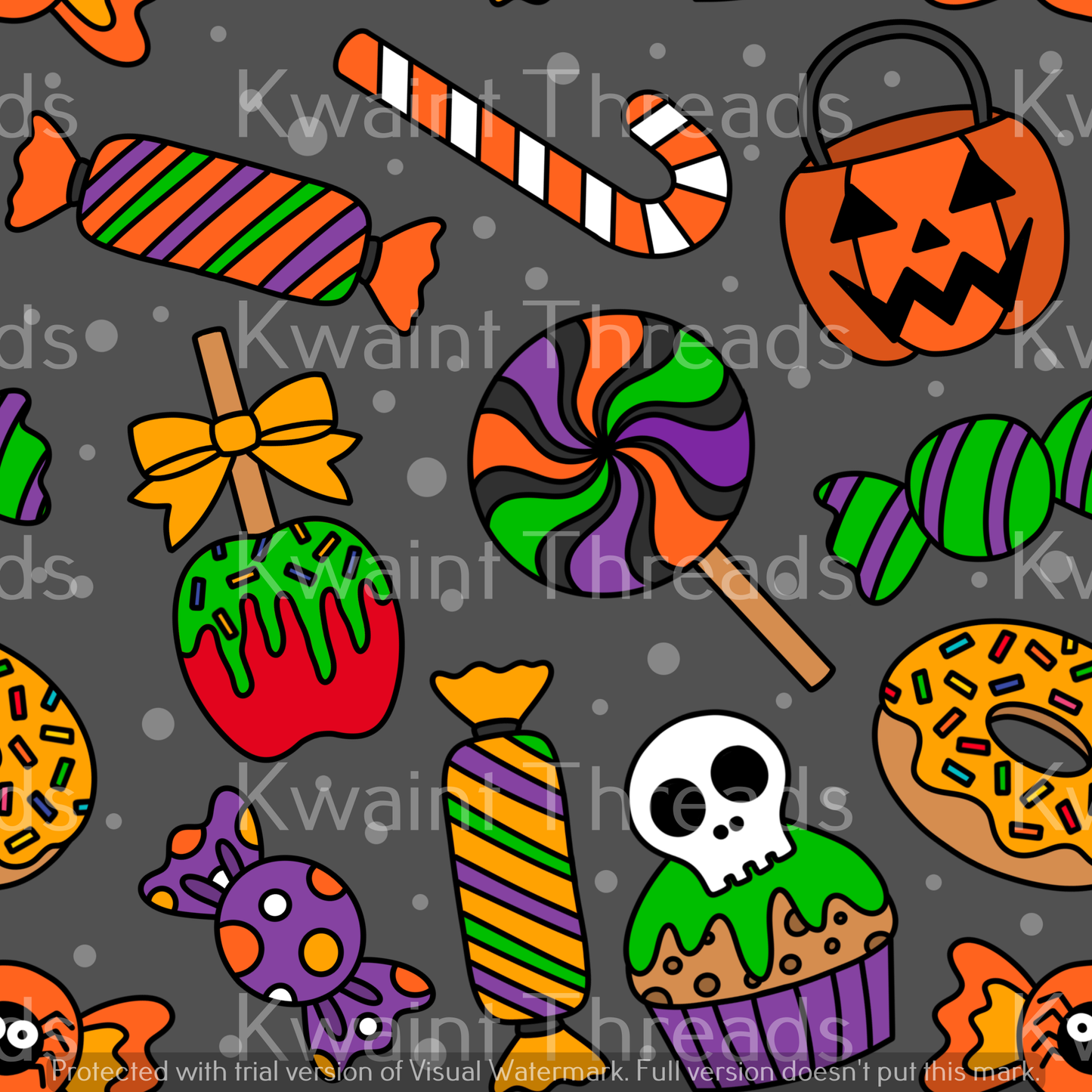 Fabric Mama Tick or Treat Halloween On Demand Pre Order