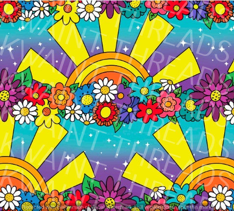 Fabric Mama Sunshine Rays Fabric On Demand Pre Order