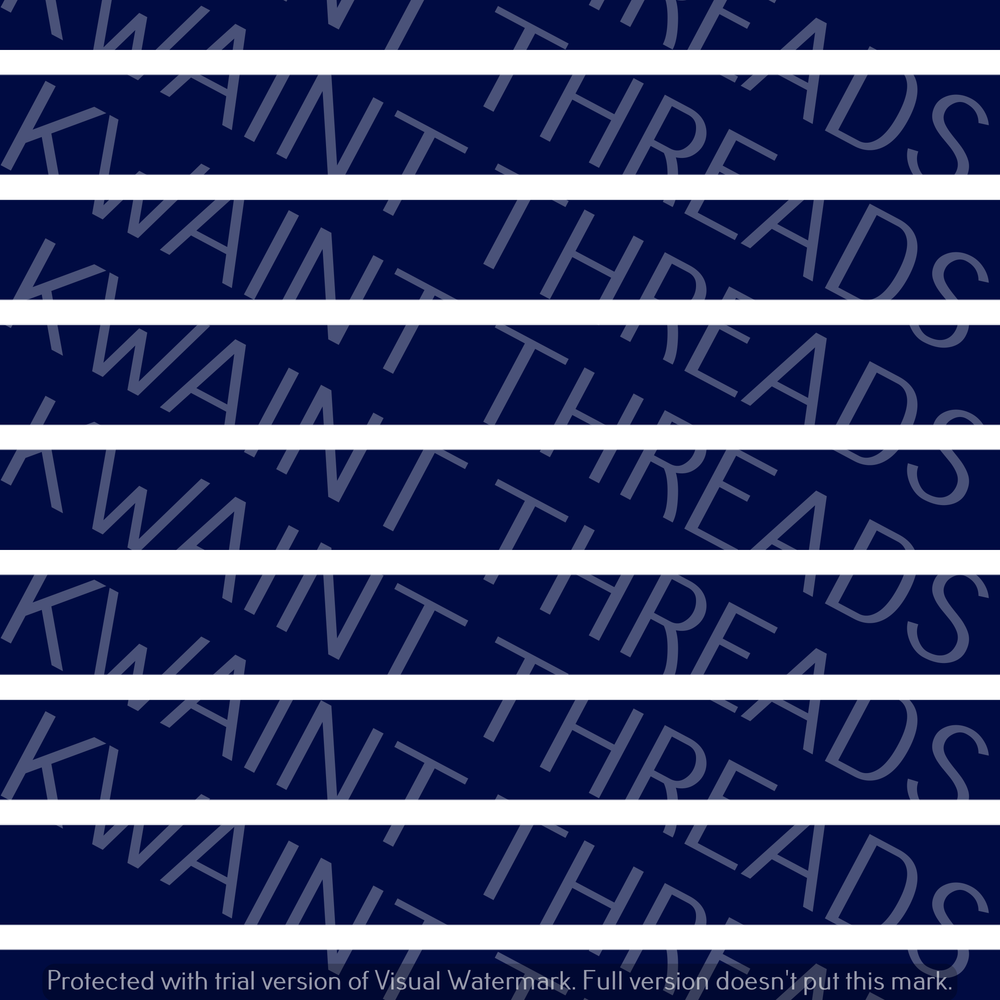 Fabric Mama Stripes Coordinate Navy Stripes Fabric On Demand Pre Or