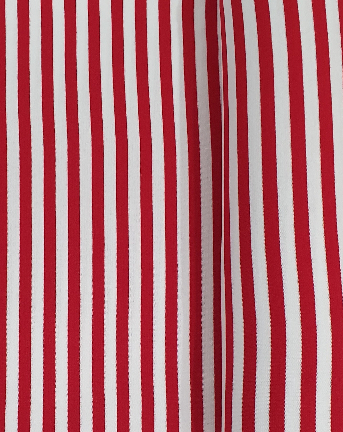 PaaPii Red and White Striped Organic Ribbing