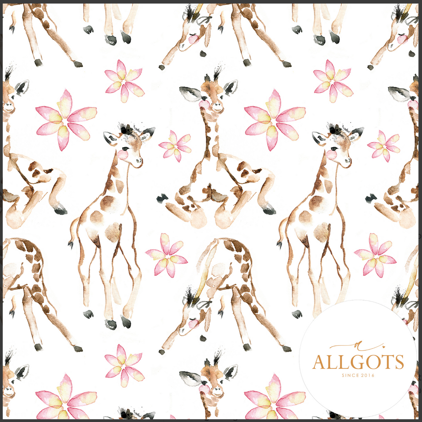 Allgots soft the giraffe