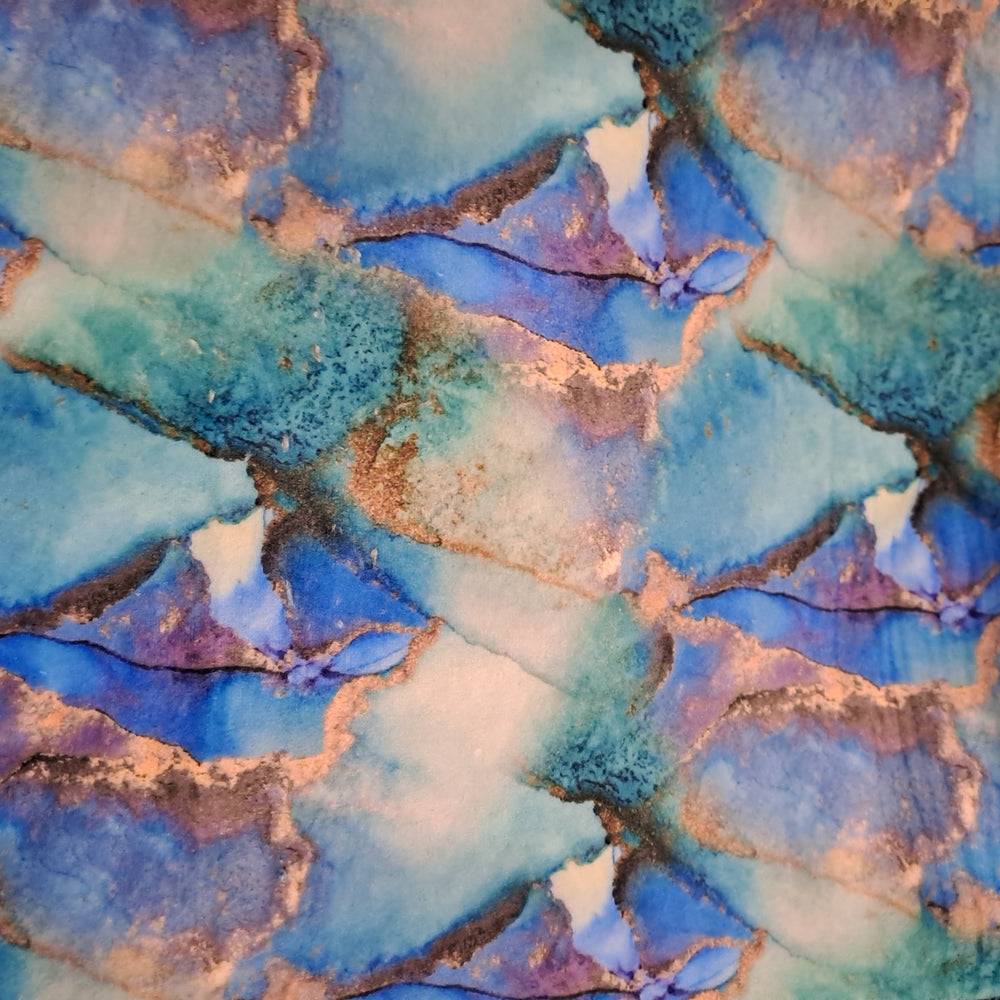 Kwaint Marble Blues Squish 290gsm