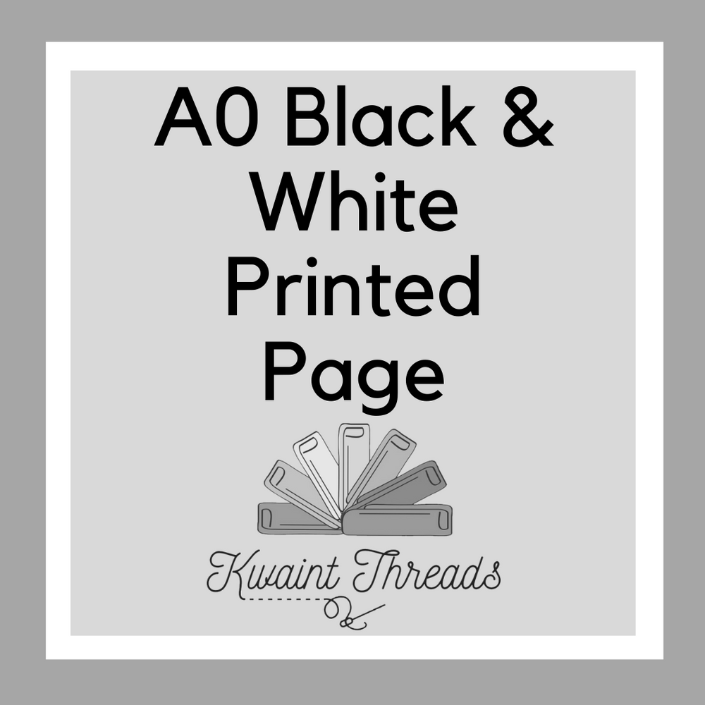 a0 pattern printing