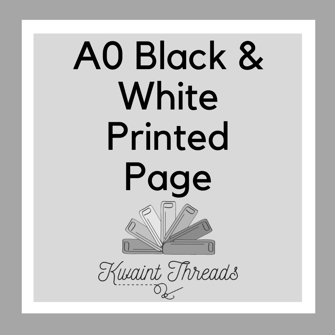 a0 pattern printing