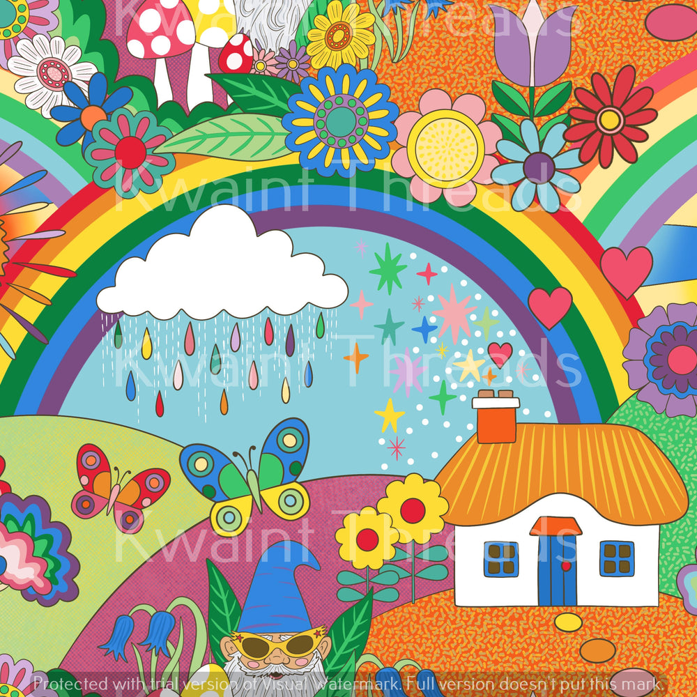 
                      
                        Karly Art Happy Home Organic Cotton Lycra GOTS 220gsm
                      
                    