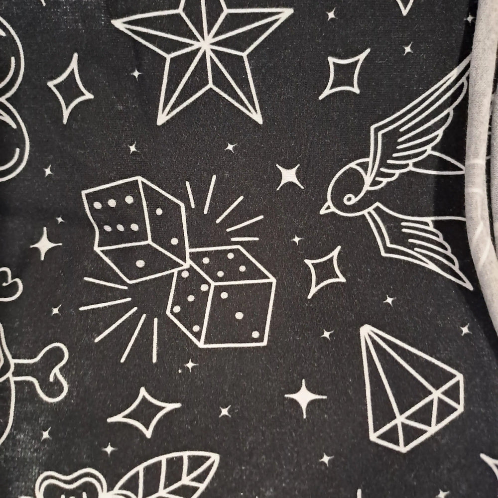 Fabric Mama Tattoo 180gsm Cotton Lycra