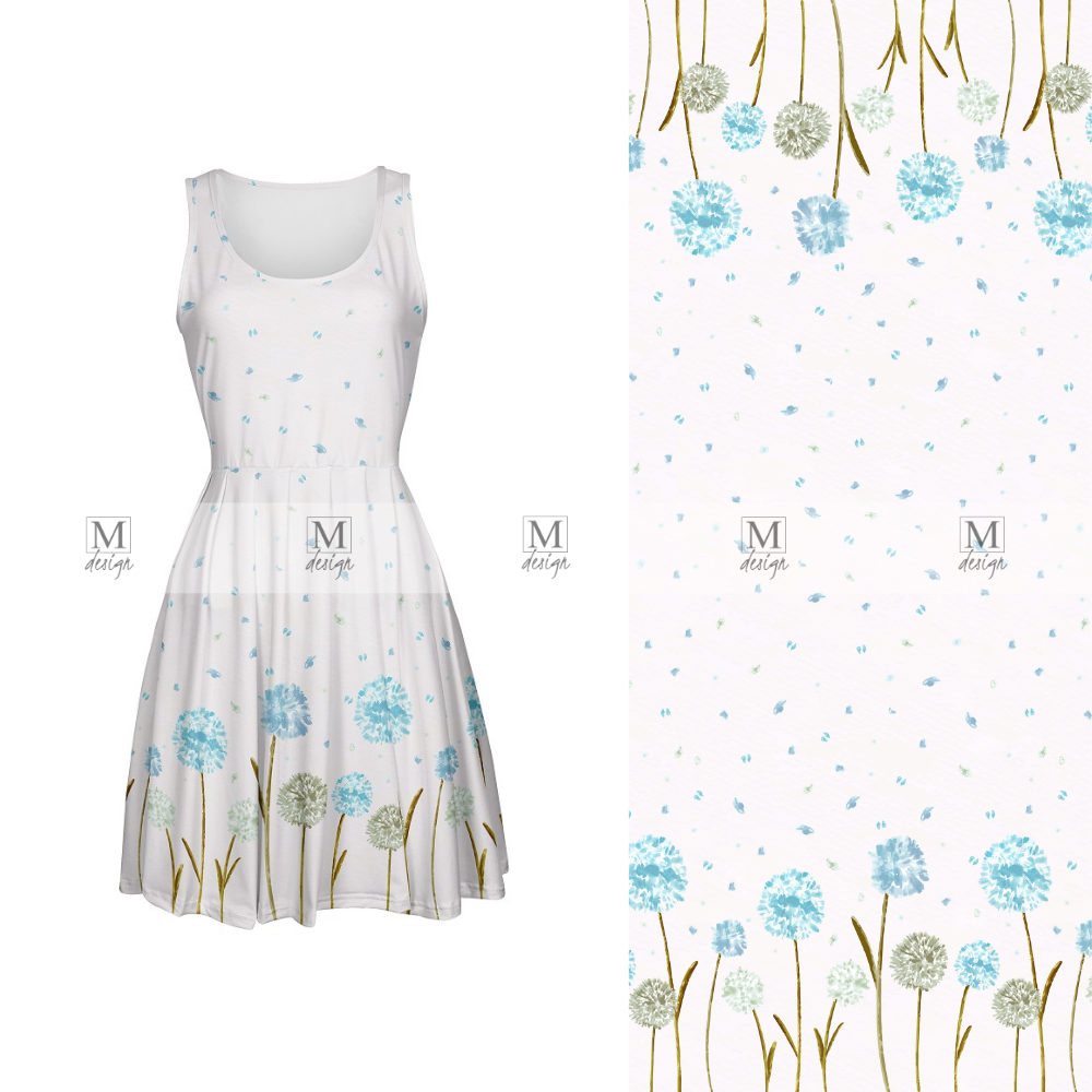 
                      
                        Marlini Dandelion Beauty White Border Print
                      
                    