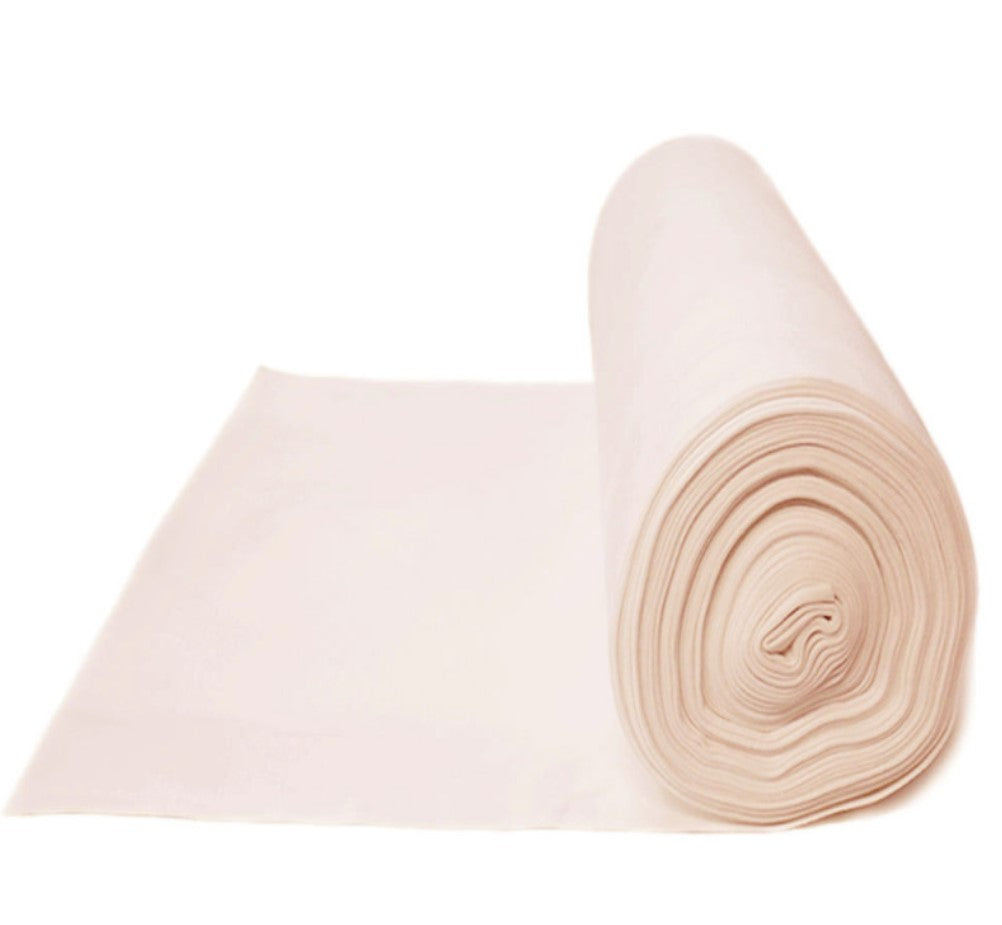 Euro Knit Pale Pink Ribbing Cuffing Tube Neckband Fabric Ecocert Ribbing