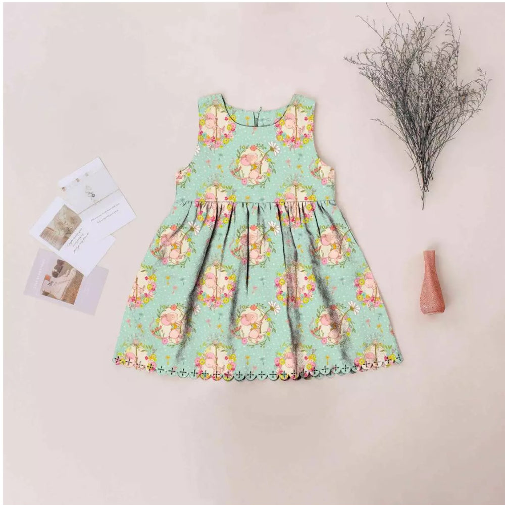 
                      
                        Lillestoff Spring Adventures Mint Green Organic French Terry
                      
                    