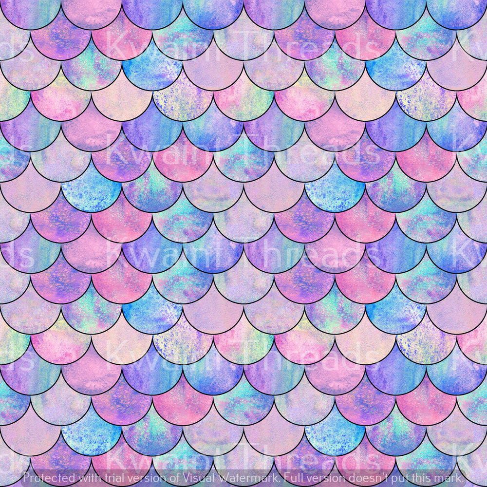 Kwaint Mermaid Scales Sparkles Pre order