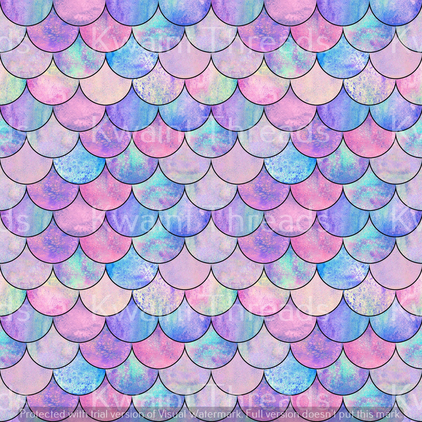 Kwaint Mermaid Scales Sparkles Pre order