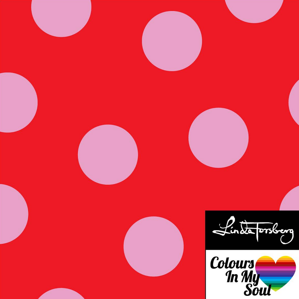 
                      
                        Colours in My Soul Red Pink Dots Go Colorful Organic Cotton Lycra Knit Fabric
                      
                    