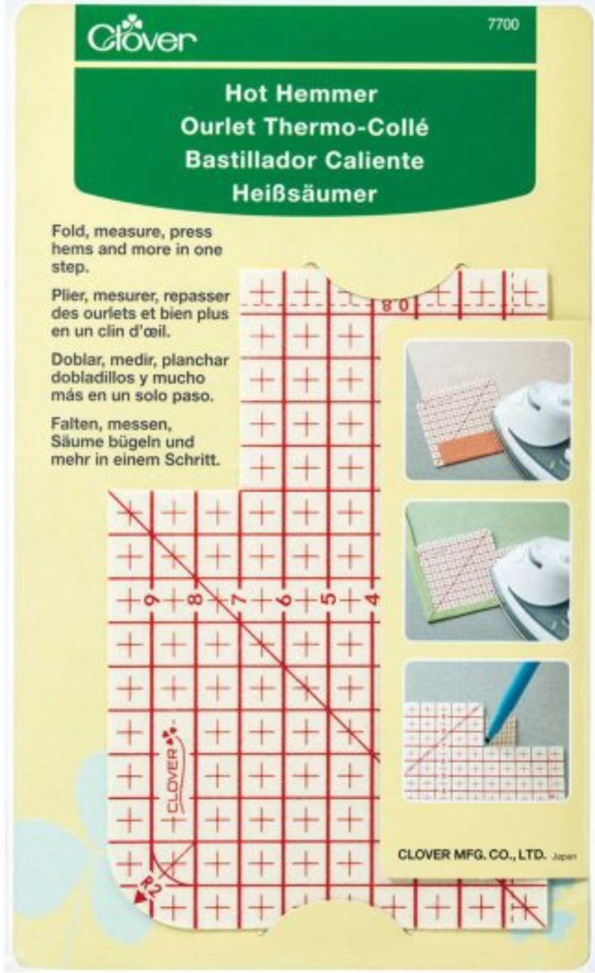 Clover Hot Hemmer Regular Size