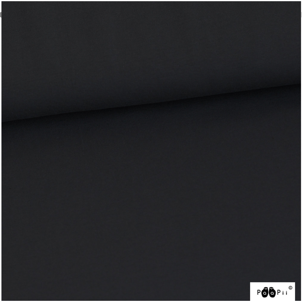 PaaPii Black Solid Organic Cotton Lycra