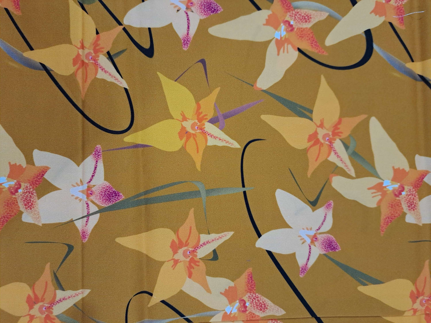 CMC Fairy Orchids Twill