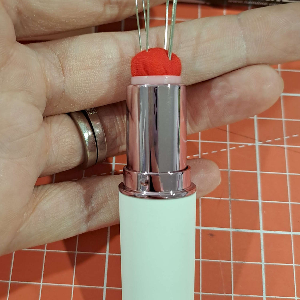 Travel Lipstick Needle and Pin Case