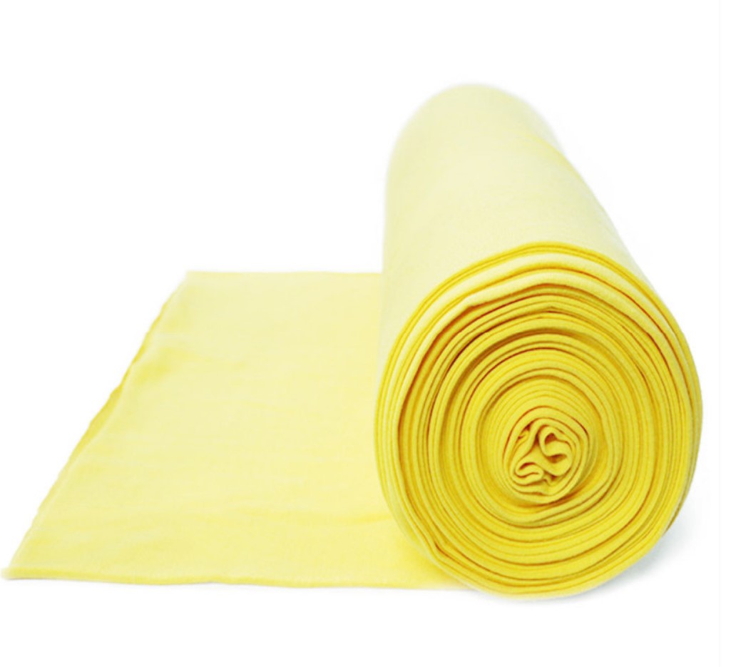 Euro Knit Lemon Vanilla Ribbing Cuffing Tube Neckband Fabric Ecocert