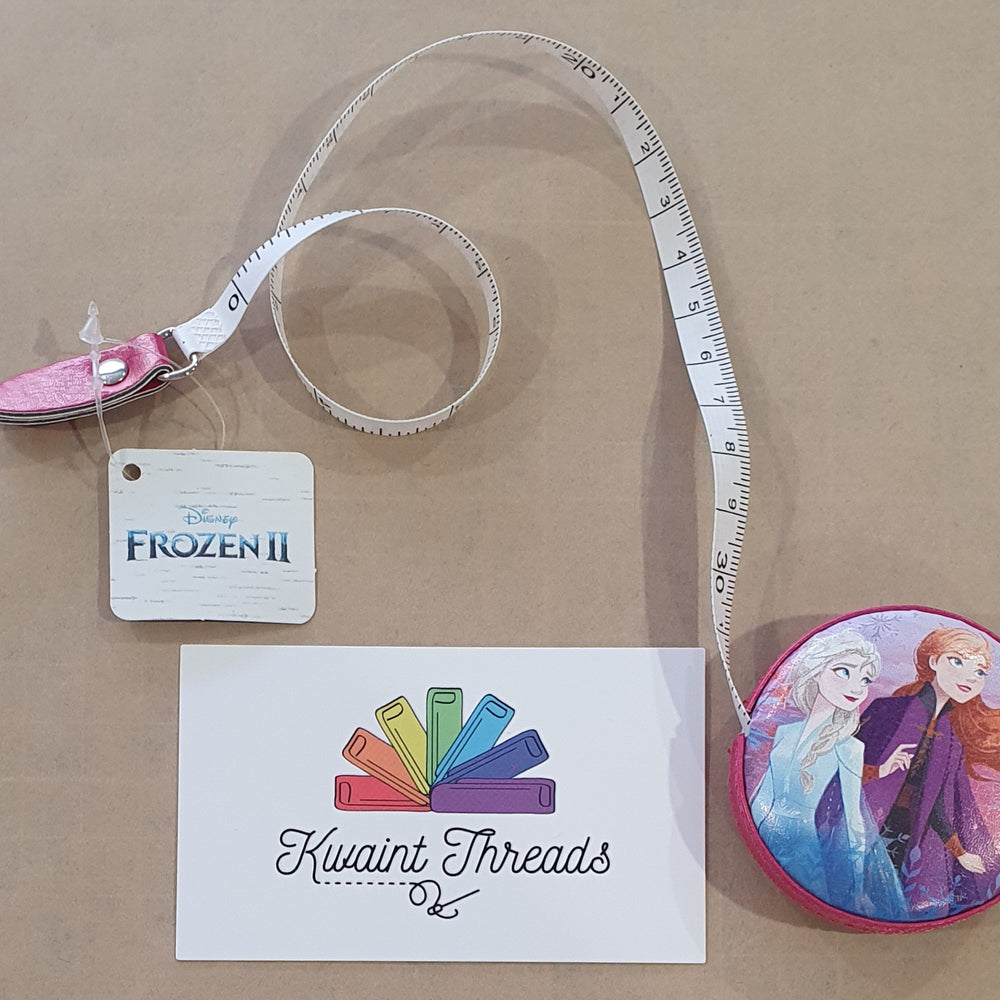 
                      
                        Frozen 2 Tape Measure Anna Elsa Olaf Tape Measure Frozen II Sewing Supplies
                      
                    