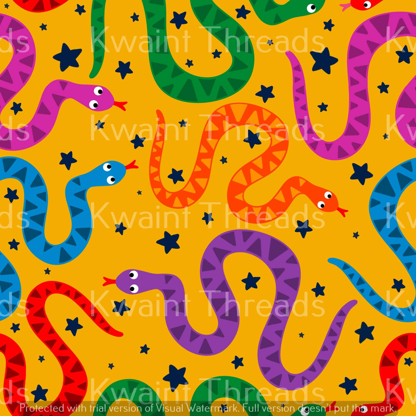 Fabric Mama Snakes On Demand Pre Order