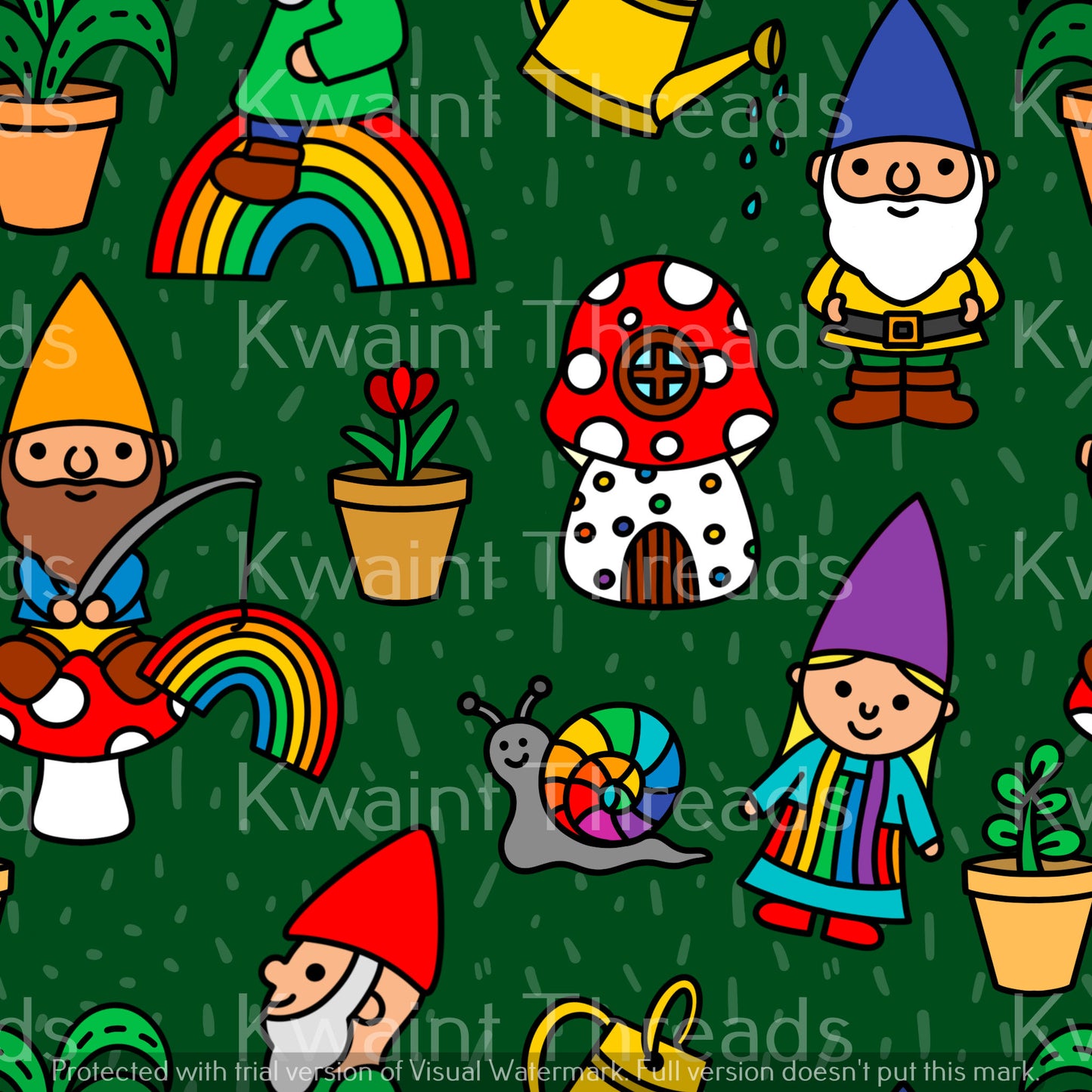 Fabric Mama Gnomes On Demand Pre Order
