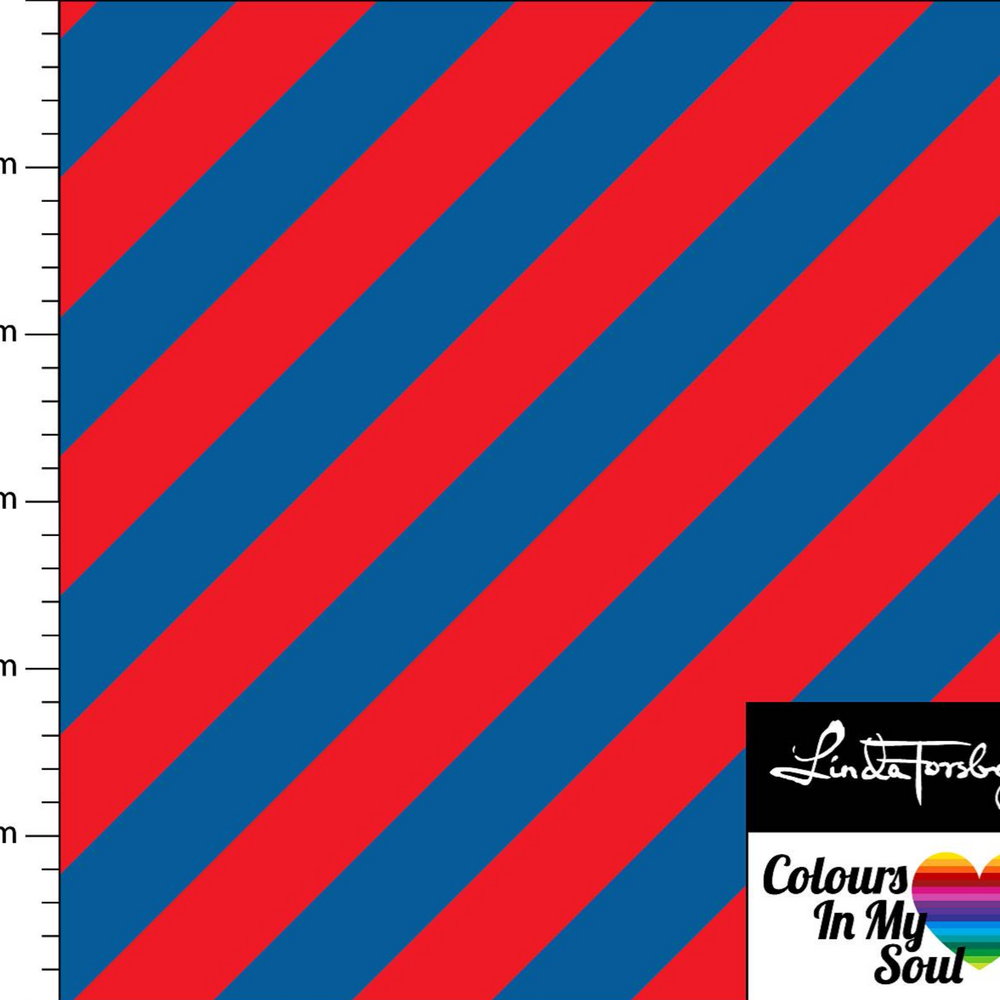 
                      
                        Colours in My Soul Blue Red Stripes Go Colorful Organic Cotton Lycra Knit Fabric
                      
                    