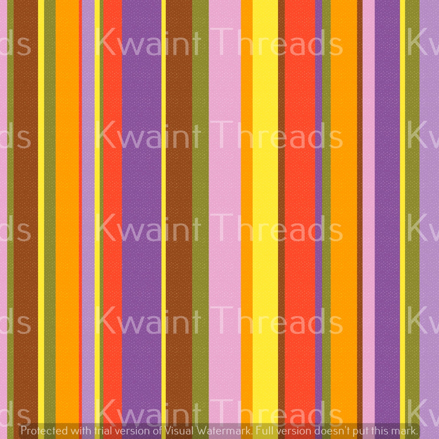 Magikel 70's Retro Stripes Artist Print Pre Order