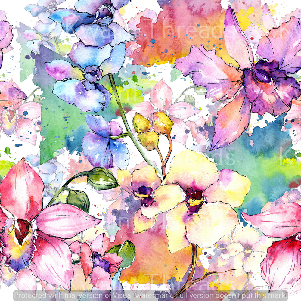 Kwaint Colourful Flowers Pre order