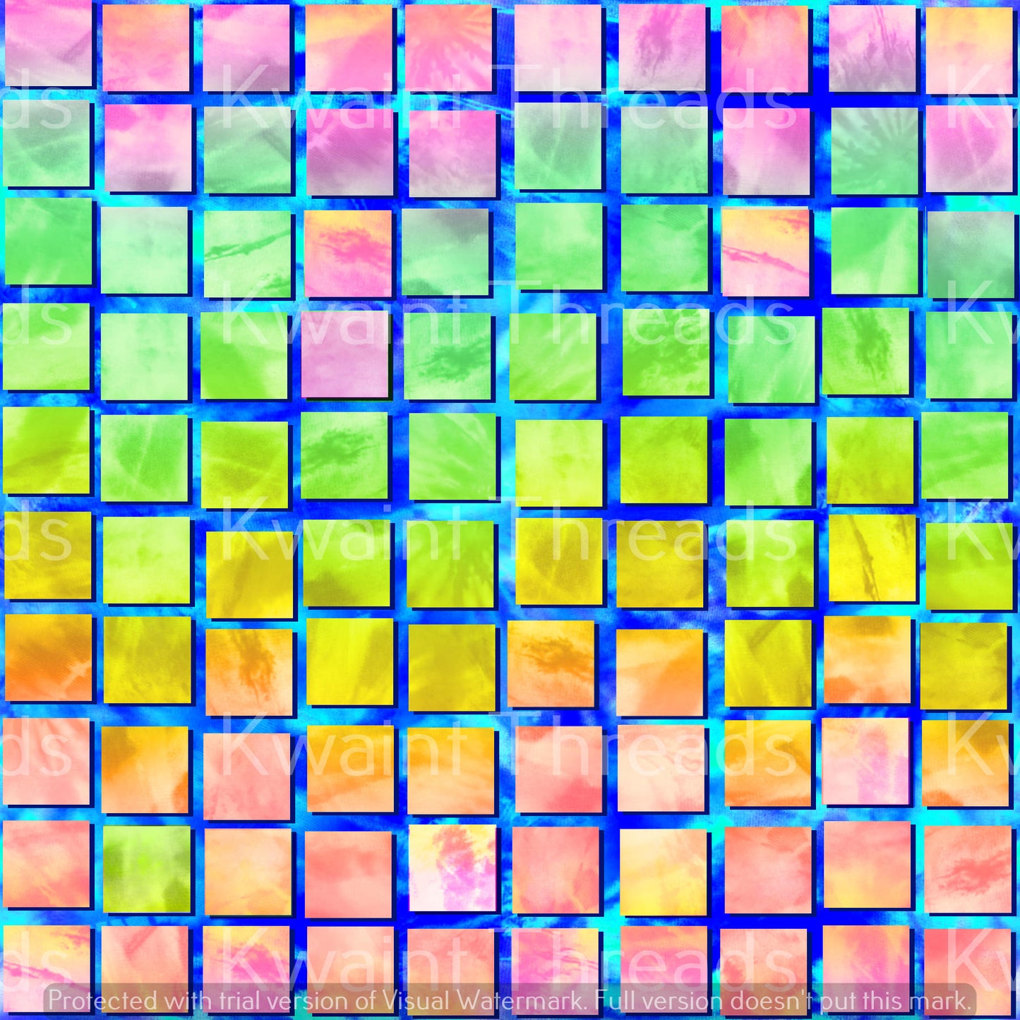 Magikel Cheerful Checks Artist Print Pre Order