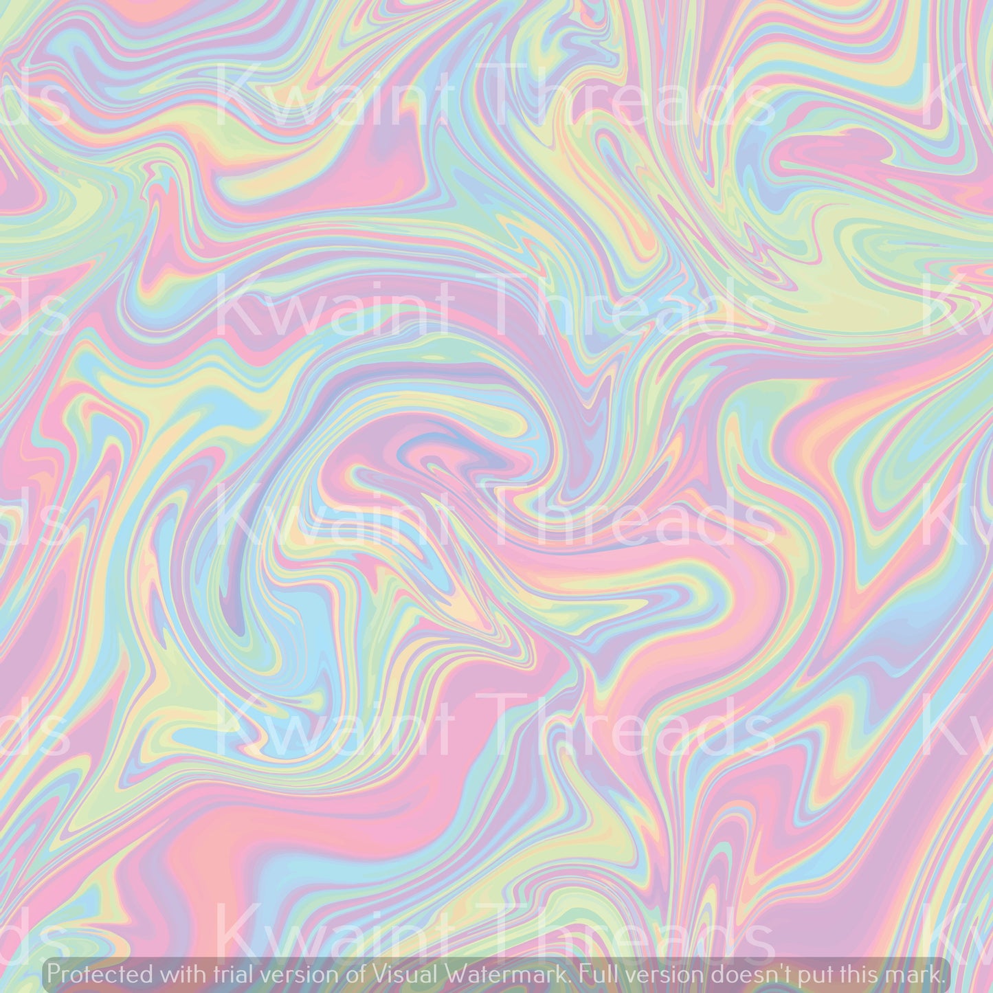 Kwaint Ink Swirling Pastel Pinks Pre order