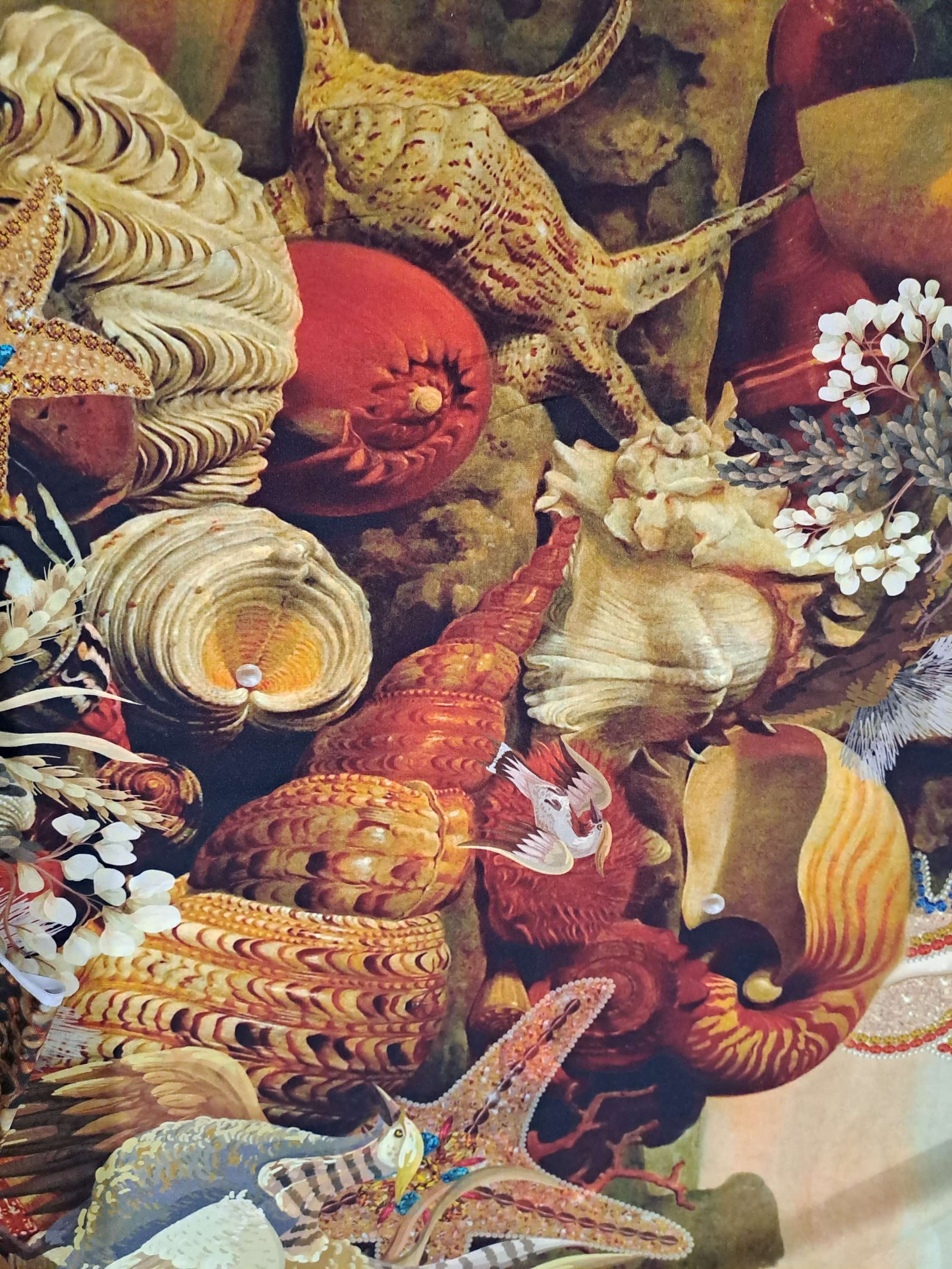 Stenzo Australian Seashell Dress Panel – Kwaint Threads