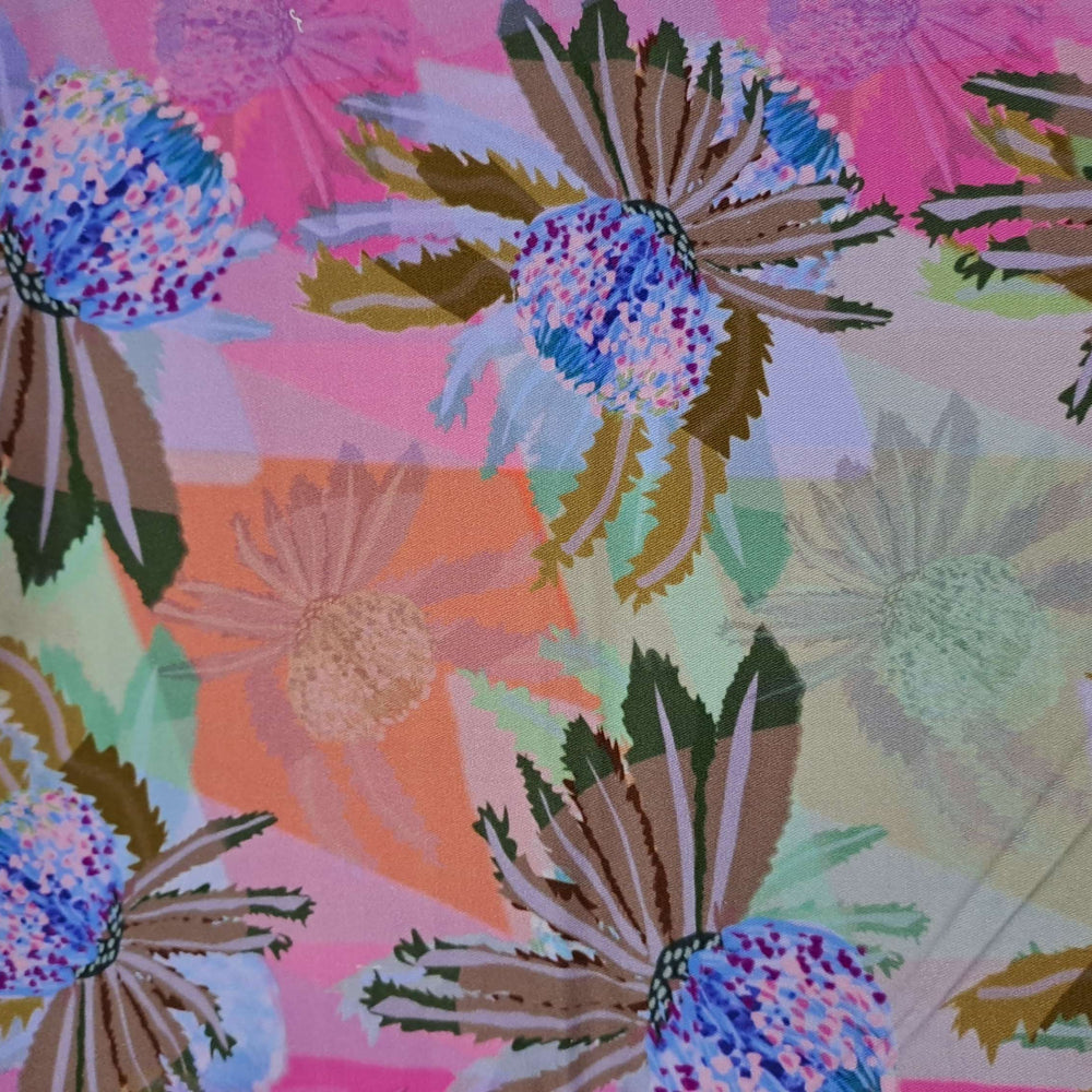 CMC Banksias Pink Twill