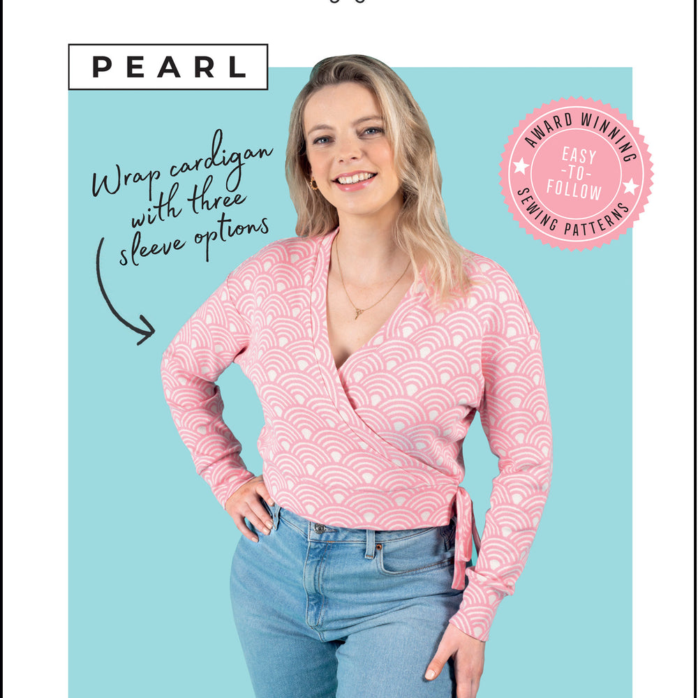 Limited Size Pearl Cardigan by Tilly and the Buttons