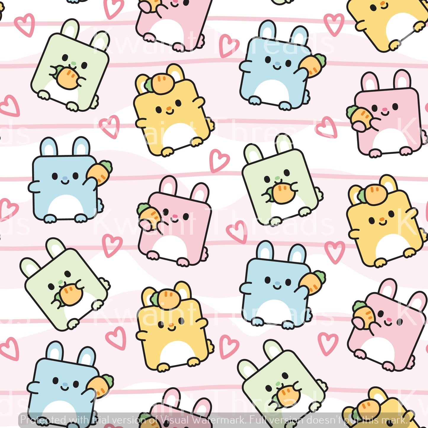 Kwaint Cartoon Bunnies Preorder