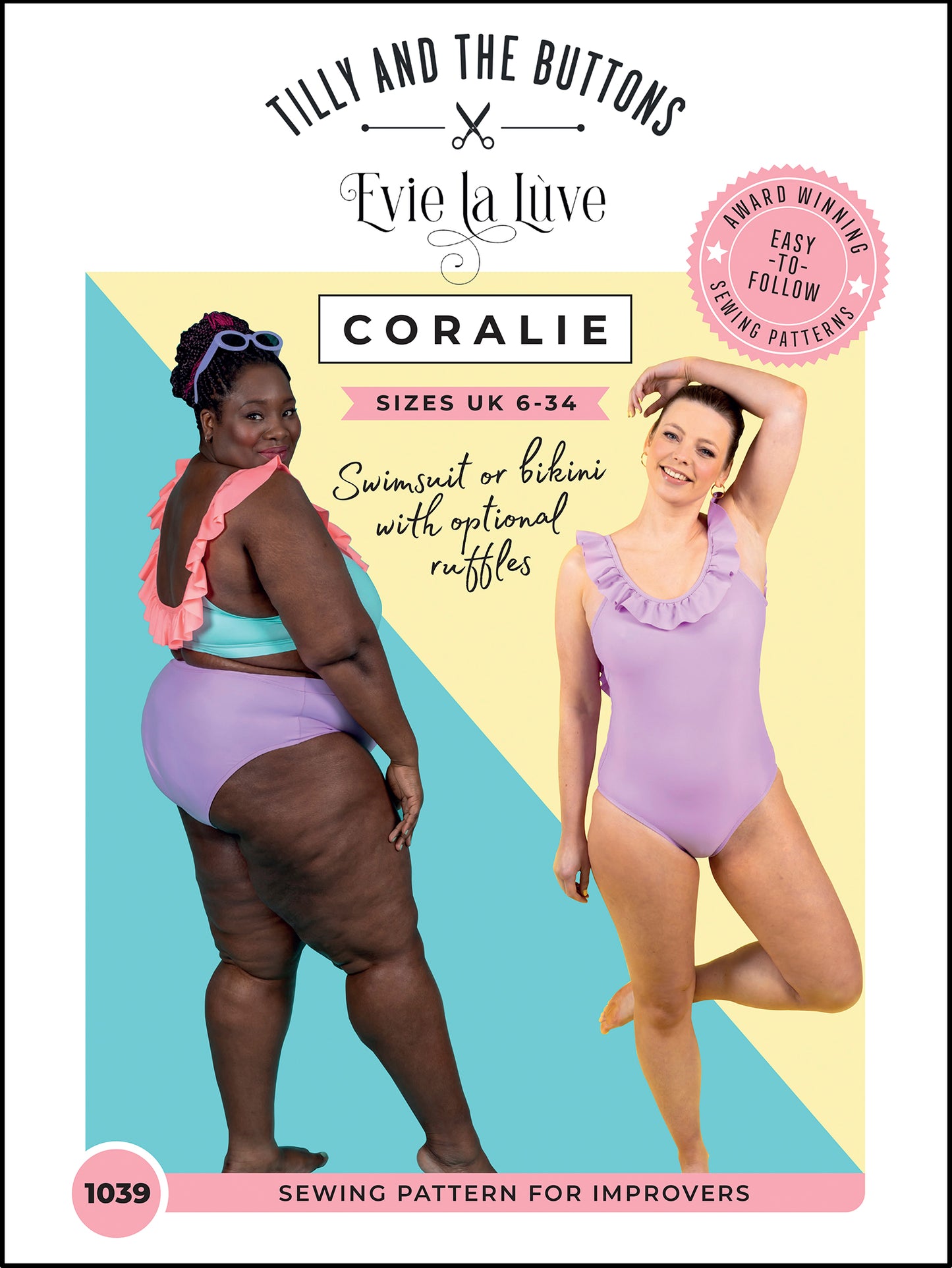 Coralie Swim Suit by Tilly and the Buttons