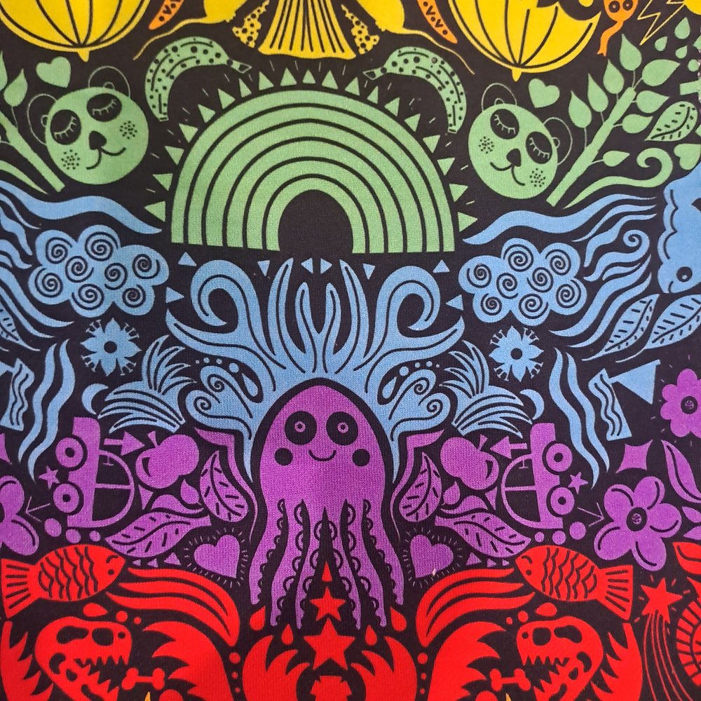 Fabric Mama Unfolkartable Brushed Back FT