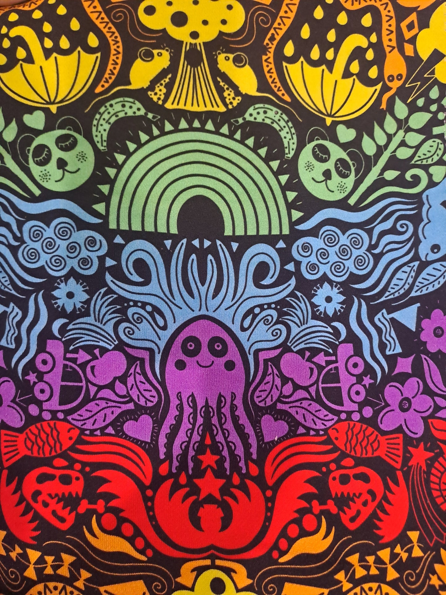 Fabric Mama Unfolkartable Brushed Back FT