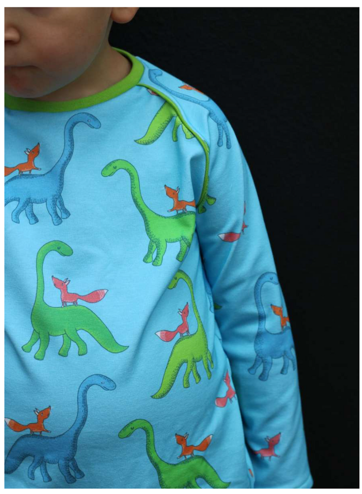 
                      
                        Lillestoff Susalabims Dinos Organic Cotton Lycra Jersey Knit Fabric
                      
                    