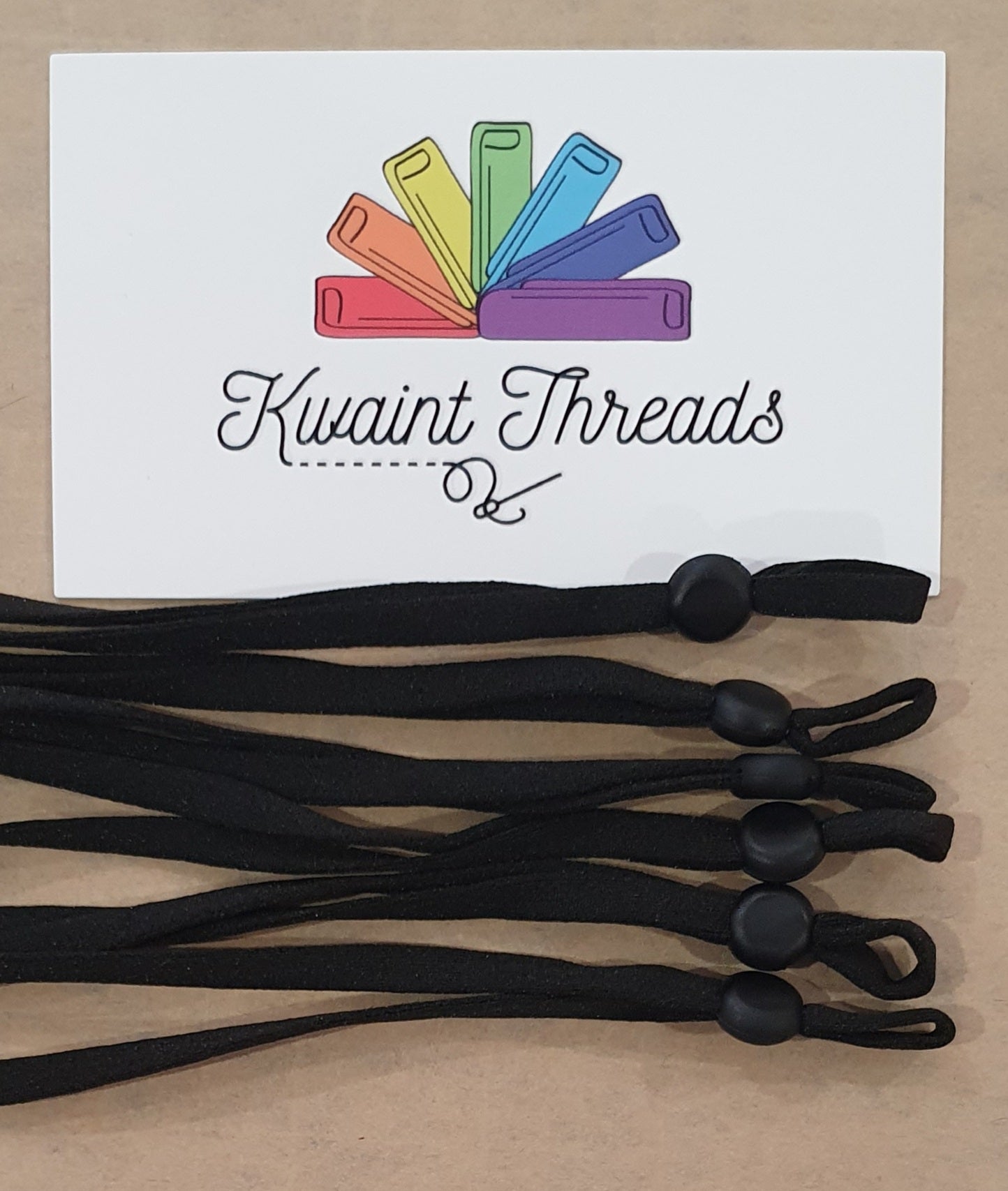 Elastic Loops for Face Masks Black elastic Face Mask Elastic Soft Elasti