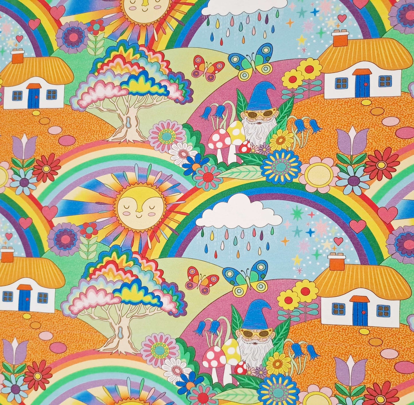 Karly Art Happy Home Organic Cotton Lycra GOTS 220gsm