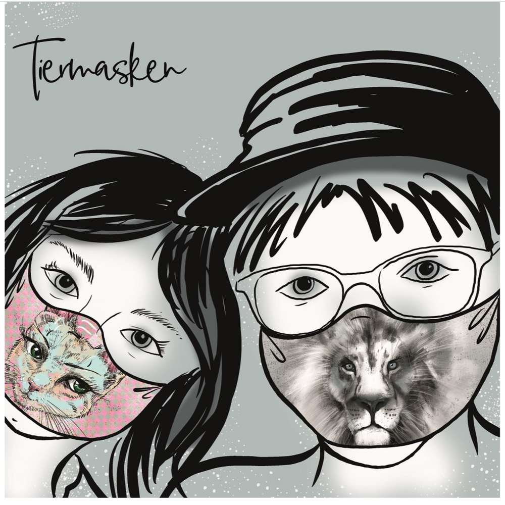
                      
                        Lillestoff Neon Panther Non Medical Face Mask Organic Cotton Face Mask
                      
                    