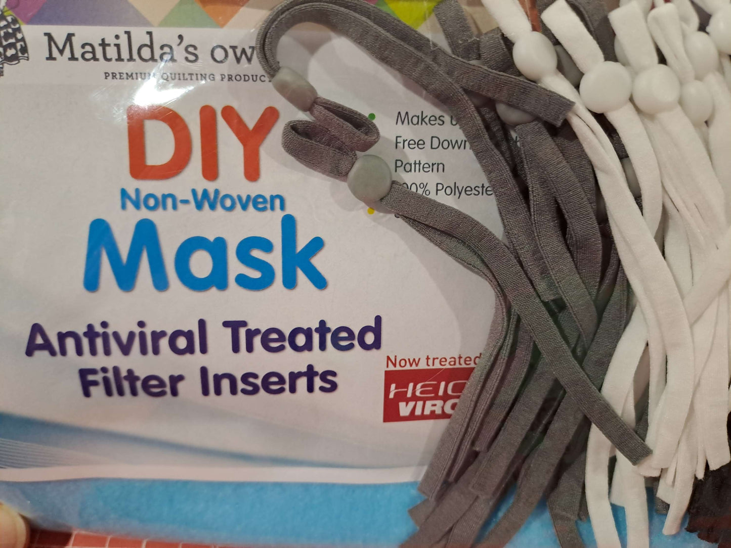 SPECIAL PACK 18 Face Mask pack Filter Inserts Wires Loops
