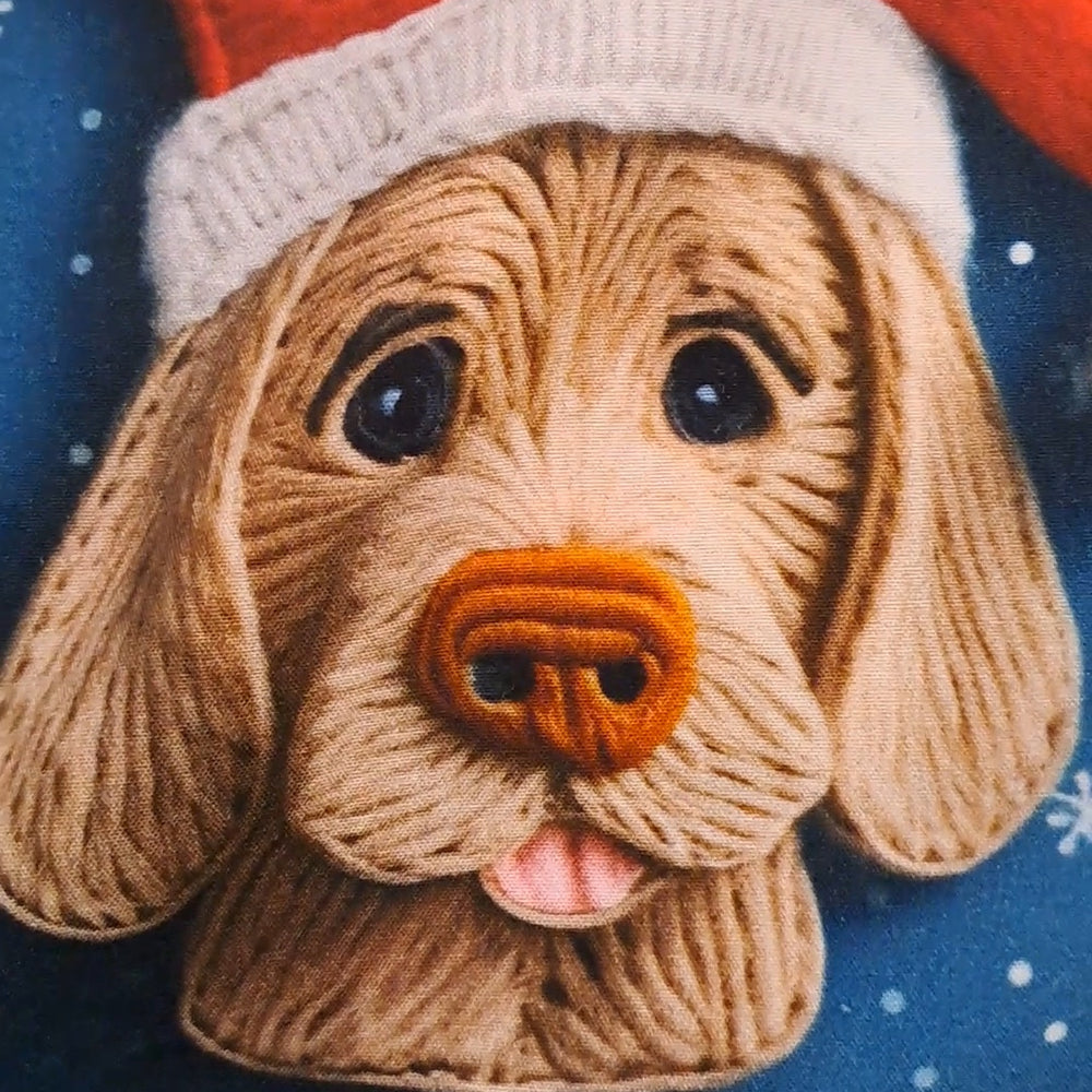 Christmas Dogs Organic 220gsm Cotton Lycra