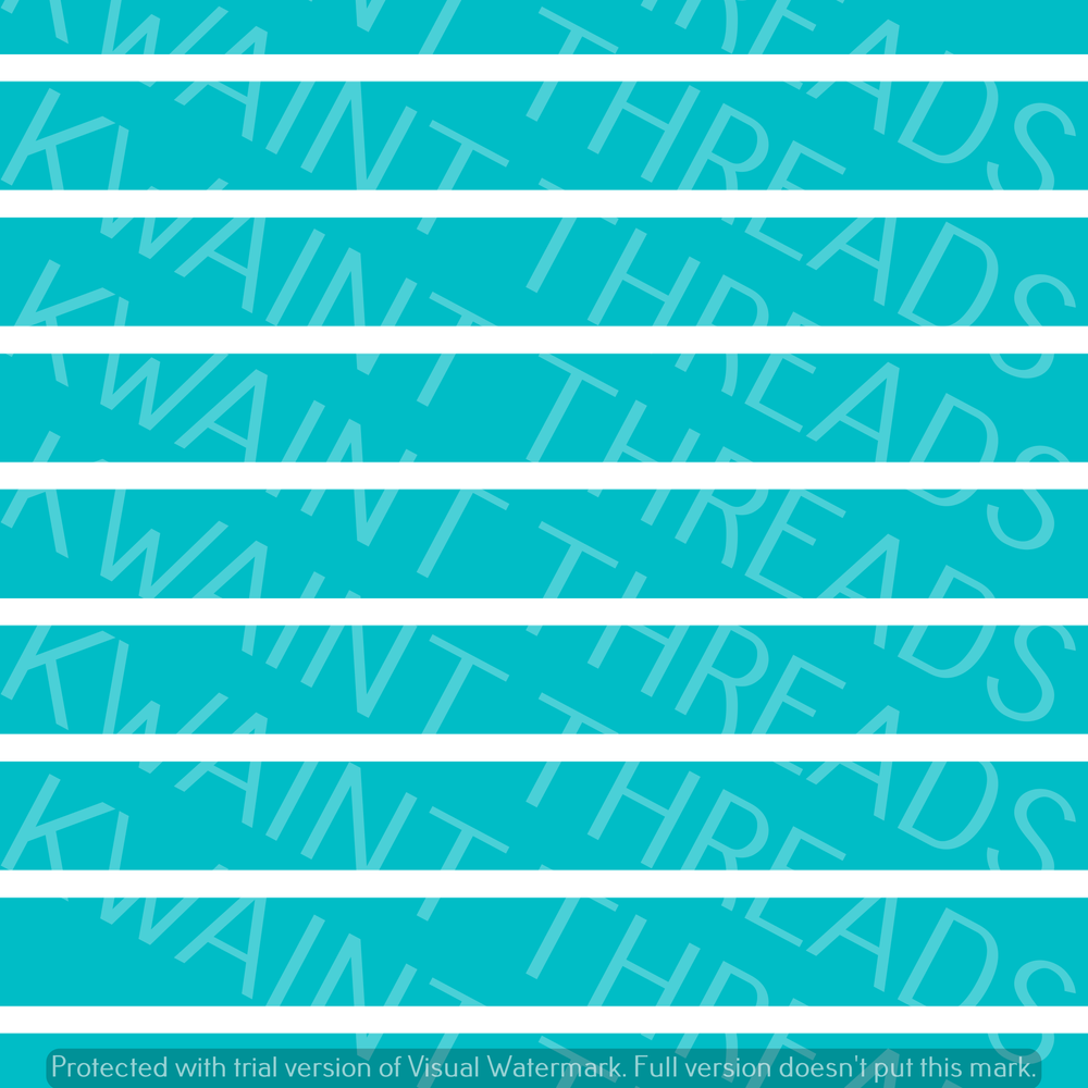Fabric Mama Stripes Coordinate Turquoise Stripes Fabric On Demand Pre Order