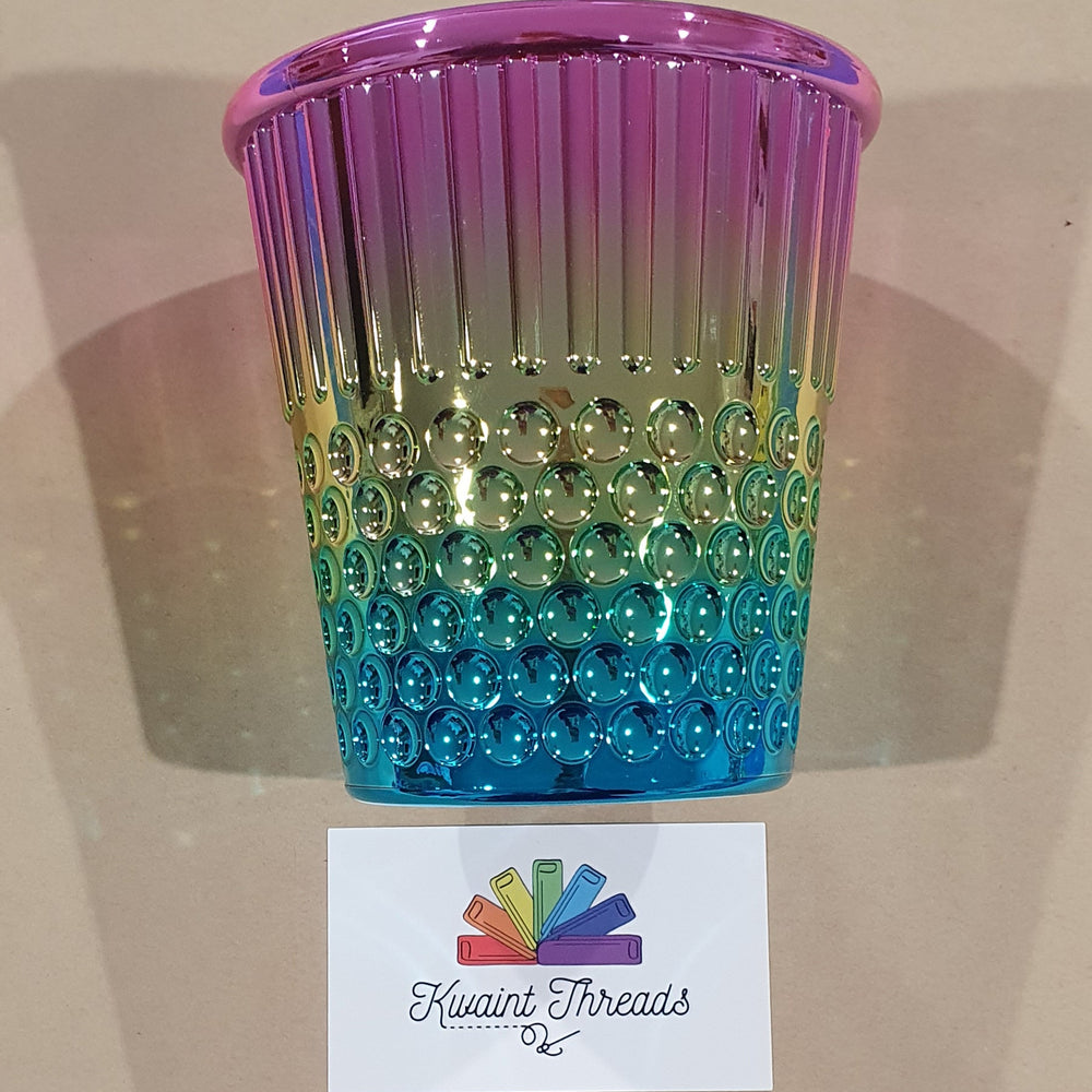 Rainbow Thimble Tin Sewing Accessories Storage Tin Table Pen Holder Tin