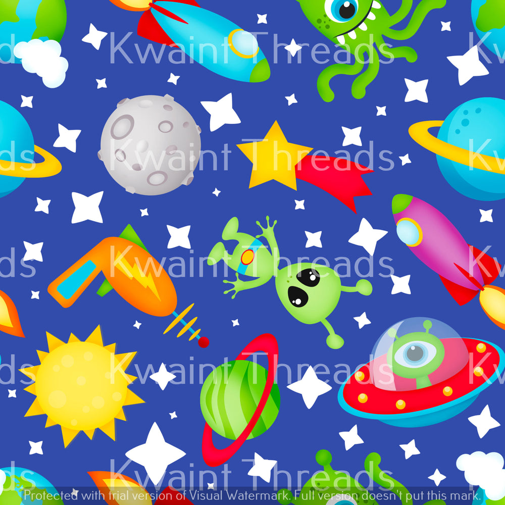 Fabric Mama Aliens