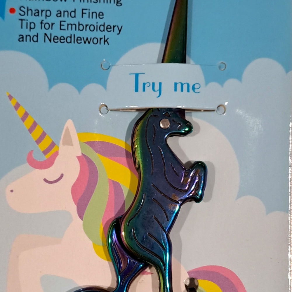 Rainbow Unicorn Scissors Snips High Quality Embroidery Sewing Scissors