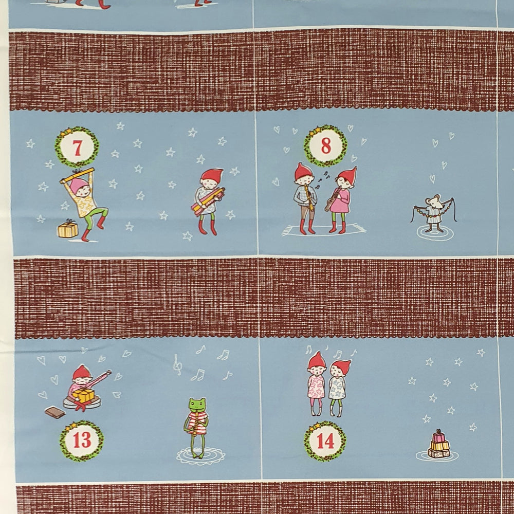 Lillestoff Susalabim's Advent Calendar Brown Susalabims Adventskalender Braun