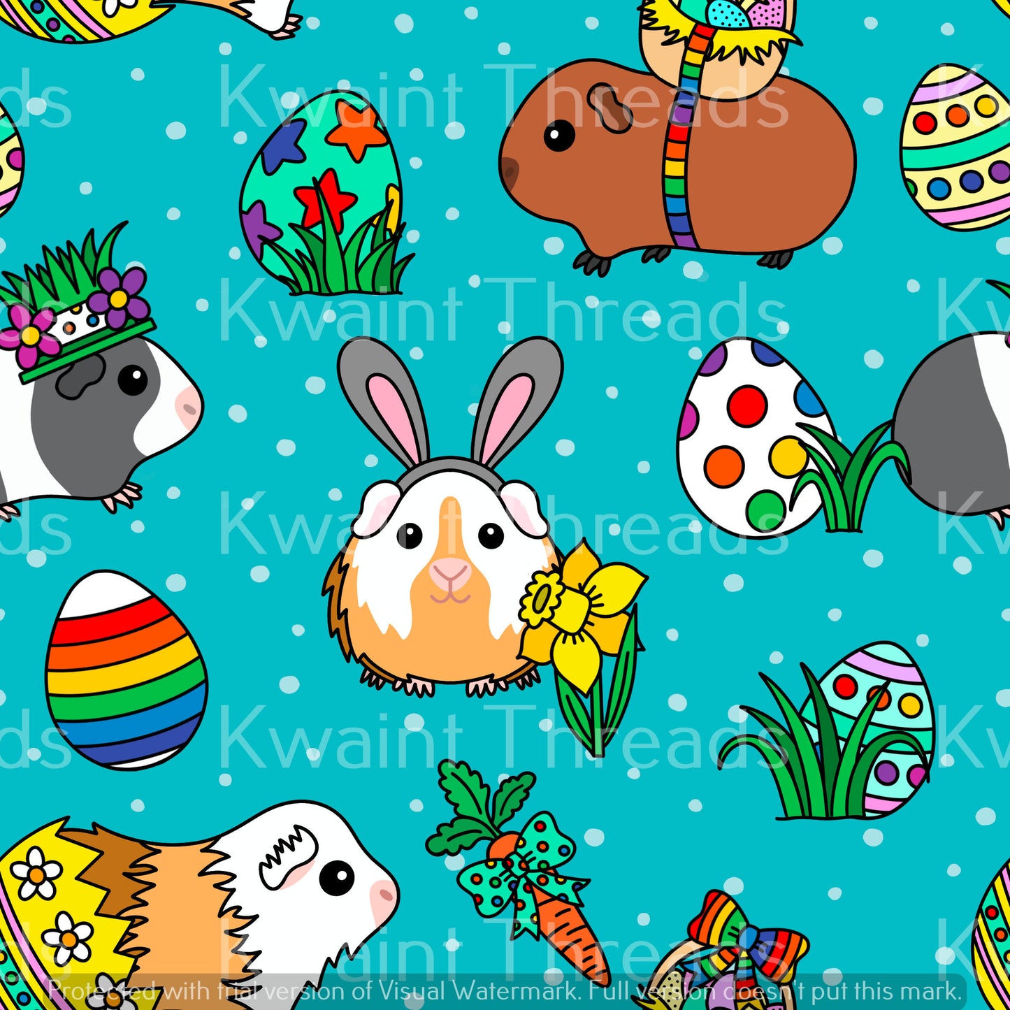 Fabric Mama Easter Piggles Egg Hunt On Demand Pre Order