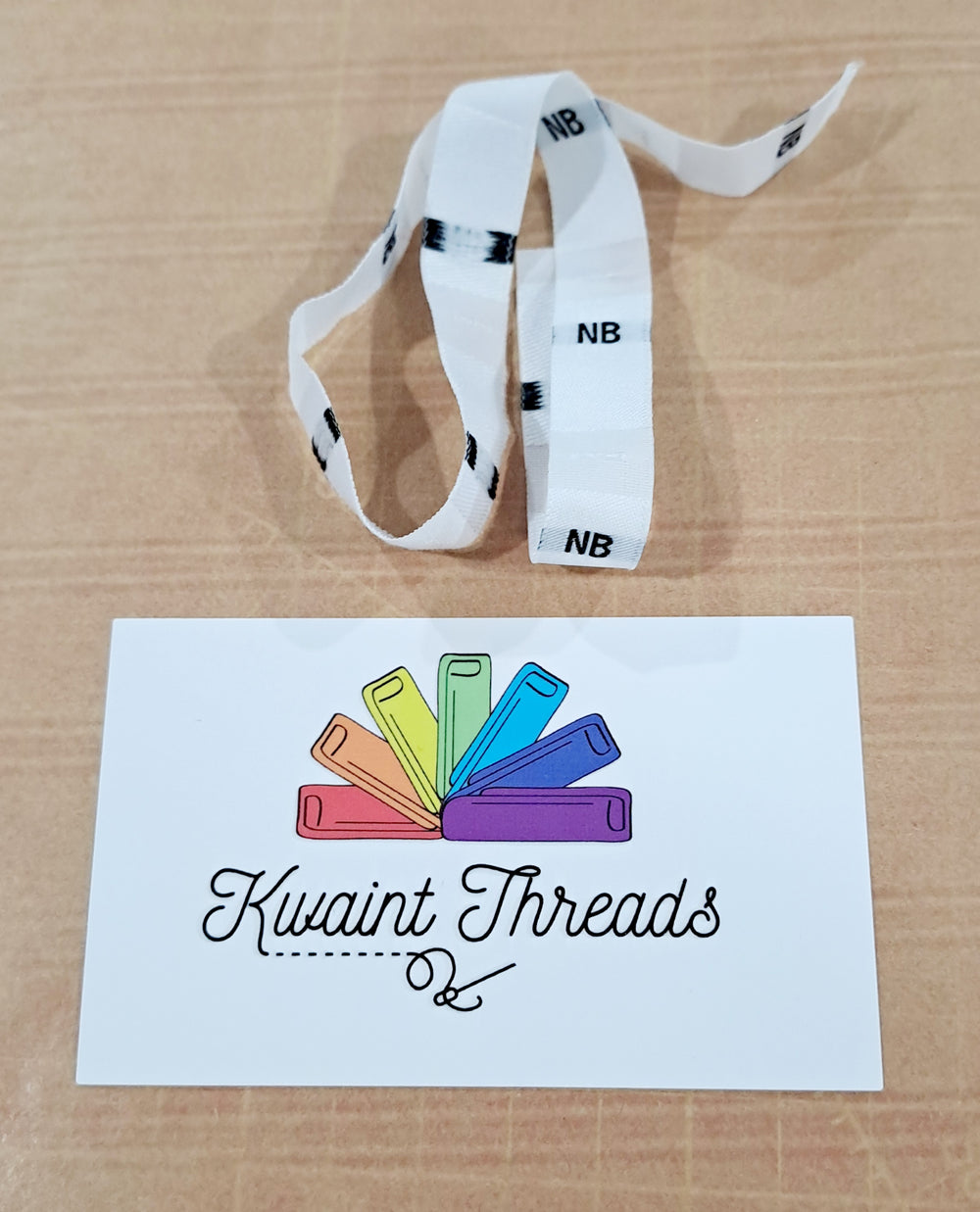 White Size Labels Sizes NB to 24 Months Clothing Tags Sizes Tags