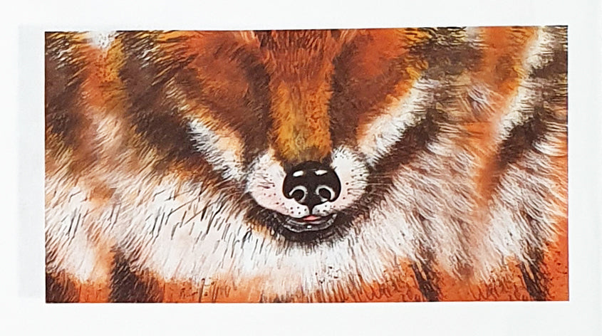 Lillestoff Fox Face Animal Non Medical Face Mask Organic Cotton Face Mask Panel